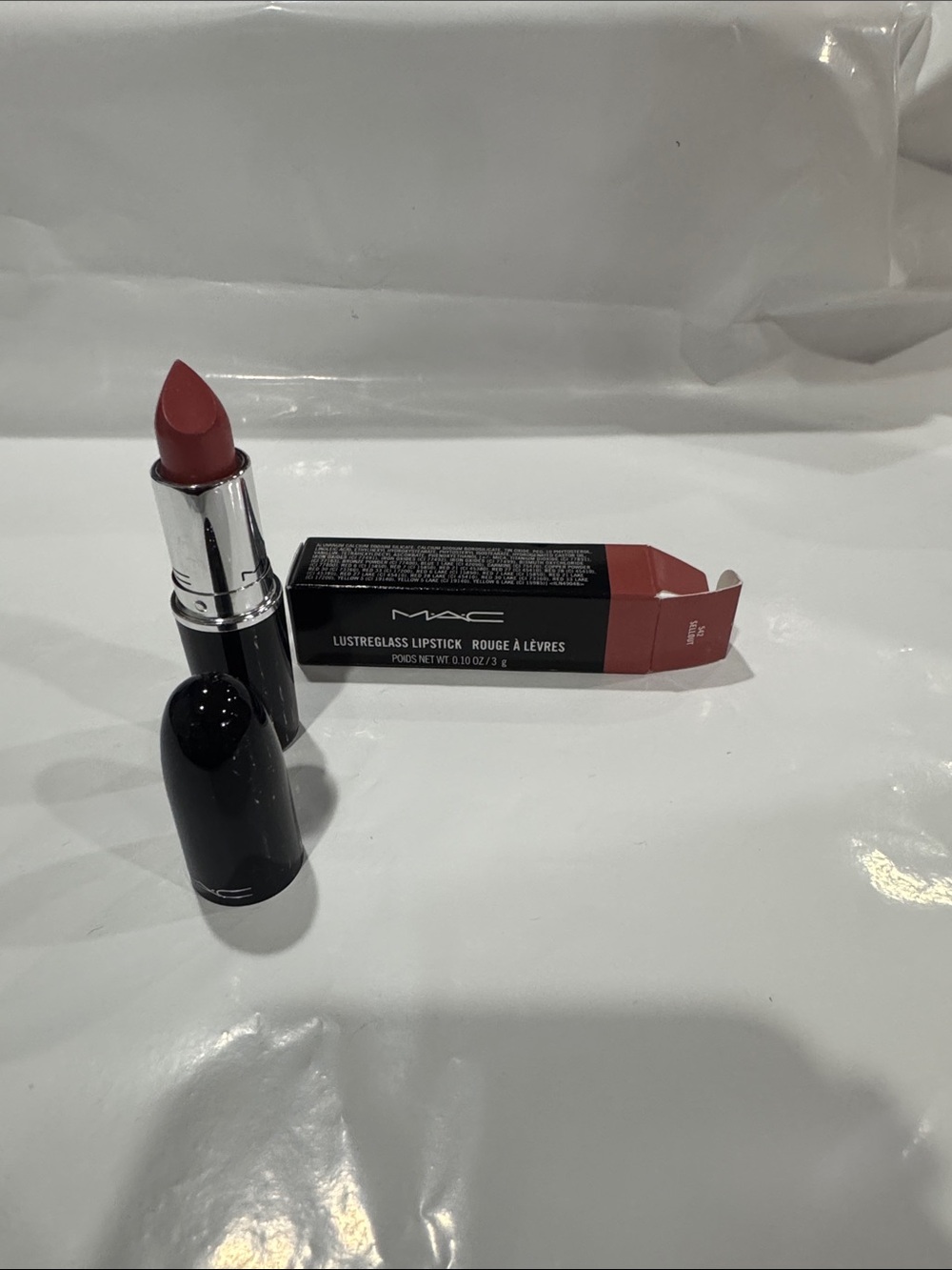 MAC Cosmetics Lustreglass Lipstick - Rose Mauve 542 sellout